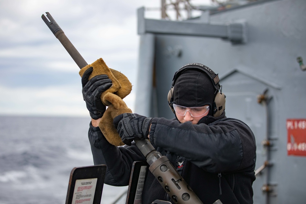 USS Normandy Deploys with the Gerald R. Ford Carrier Strike Group