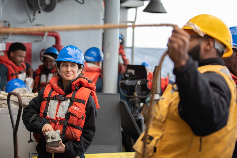 USS Normandy Deploys with the Gerald R. Ford Carrier Strike Group