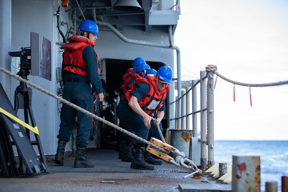 USS Normandy Deploys with the Gerald R. Ford Carrier Strike Group