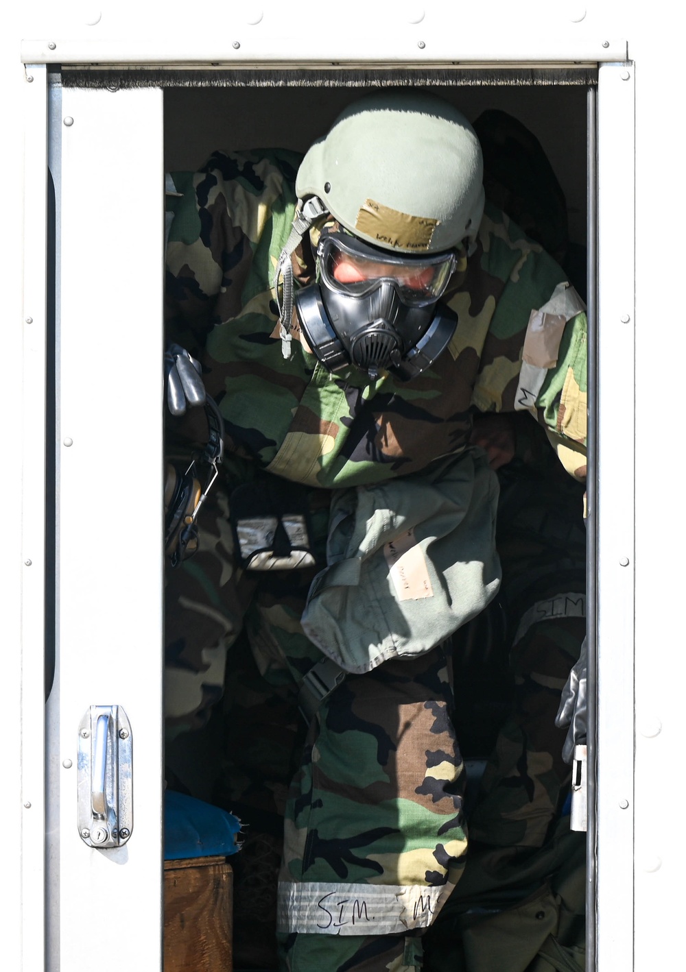 1st FW CBRN Exercise: Gear up and get down!