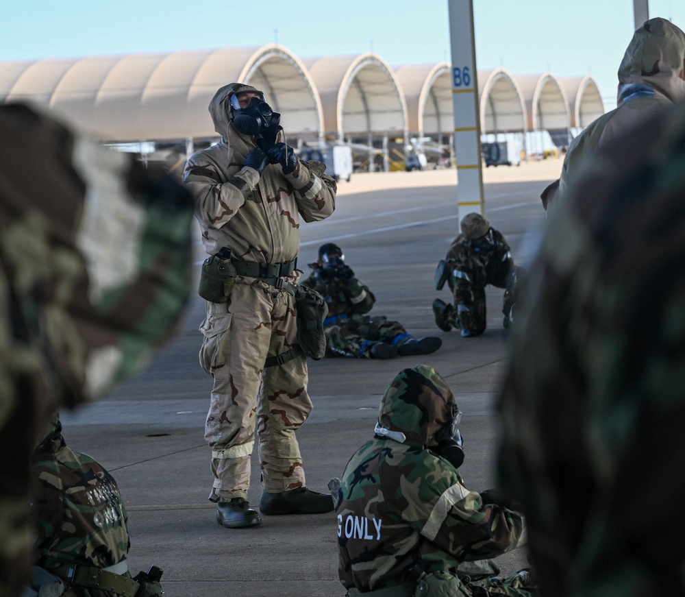 1st FW CBRN Exercise: Gear up and get down!