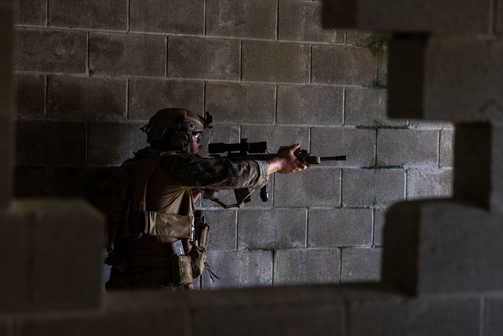 26th MEU Marines Conduct Security Element and Enablers Course