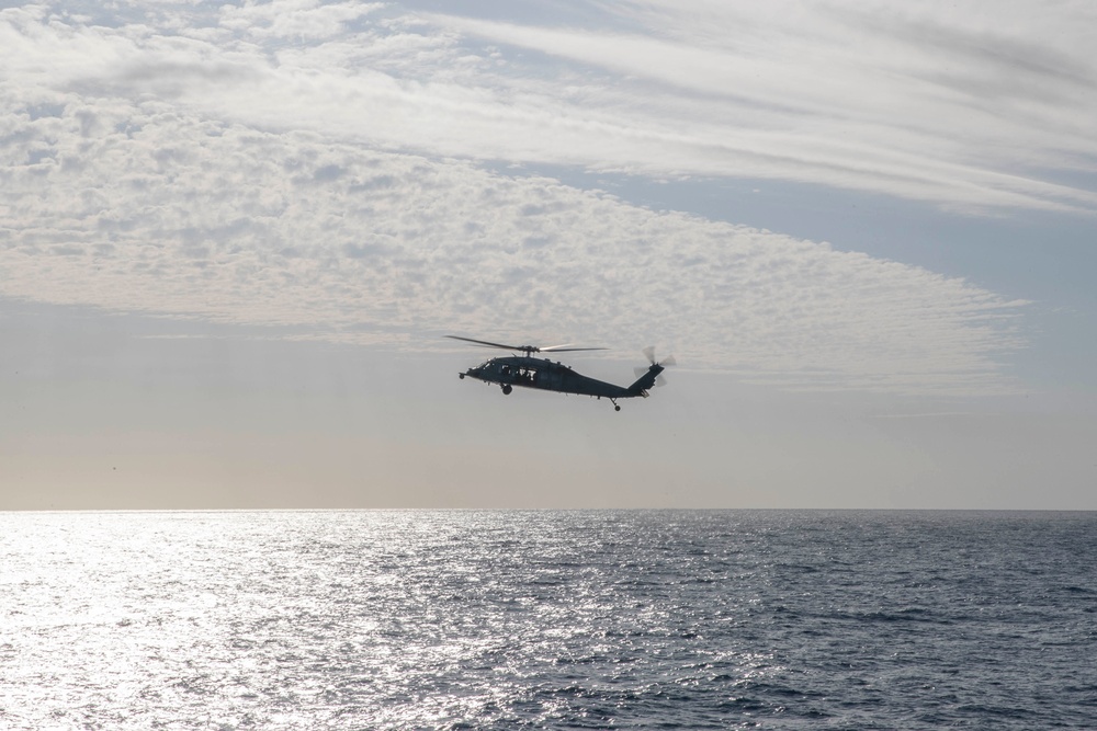 USS Tripoli Flight Operations 02NOV