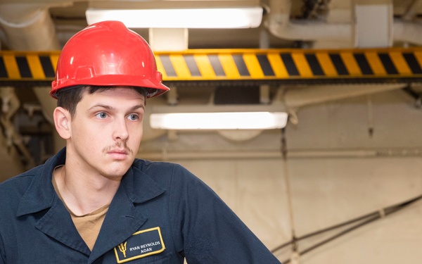 USS Tripoli Ordnance Movement