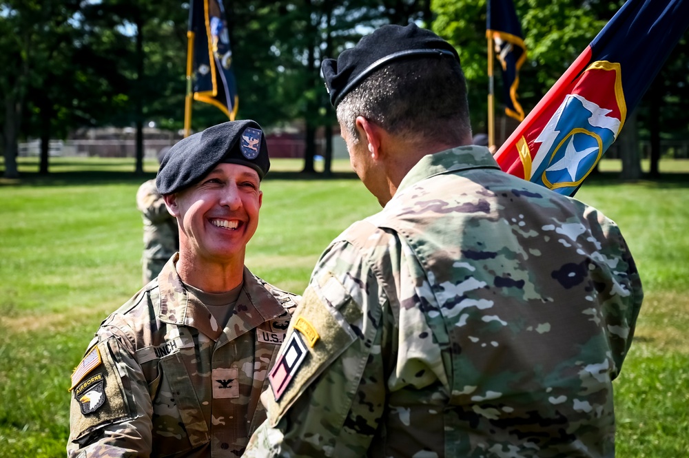 174th Infantry Brigade conducts Change of Command Ceremony