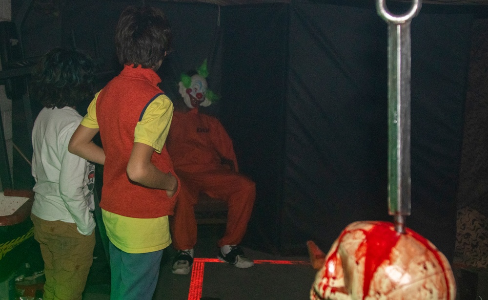 10th Mountain Division Soldiers Host Haunted House