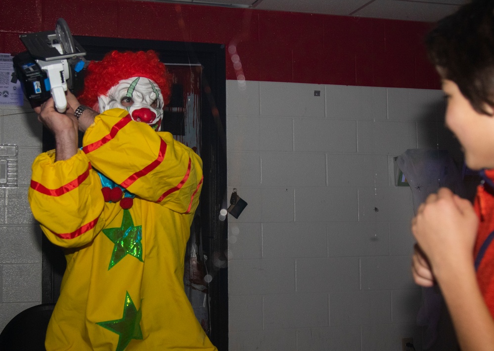 10th Mountain Division Soldiers Host Haunted House
