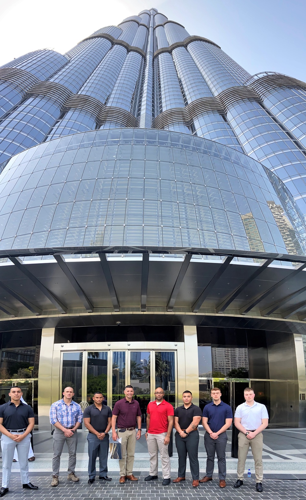 MSGs visit Burj Khalifa in the United Arab Emirates