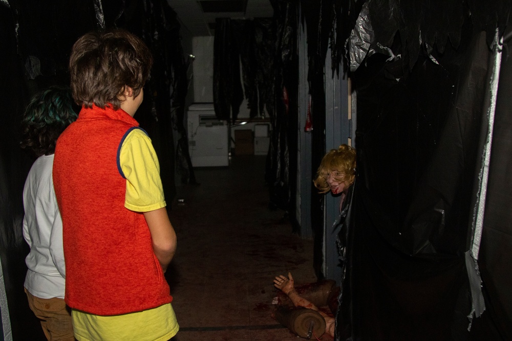 10th Mountain Division Soldiers Host Haunted House