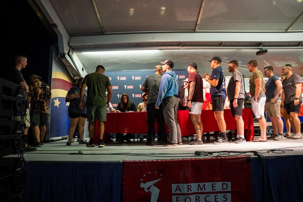 Pop ROCKS visit Camp Lemonnier