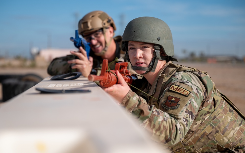 Medical Group Airmen Engage in Moulage