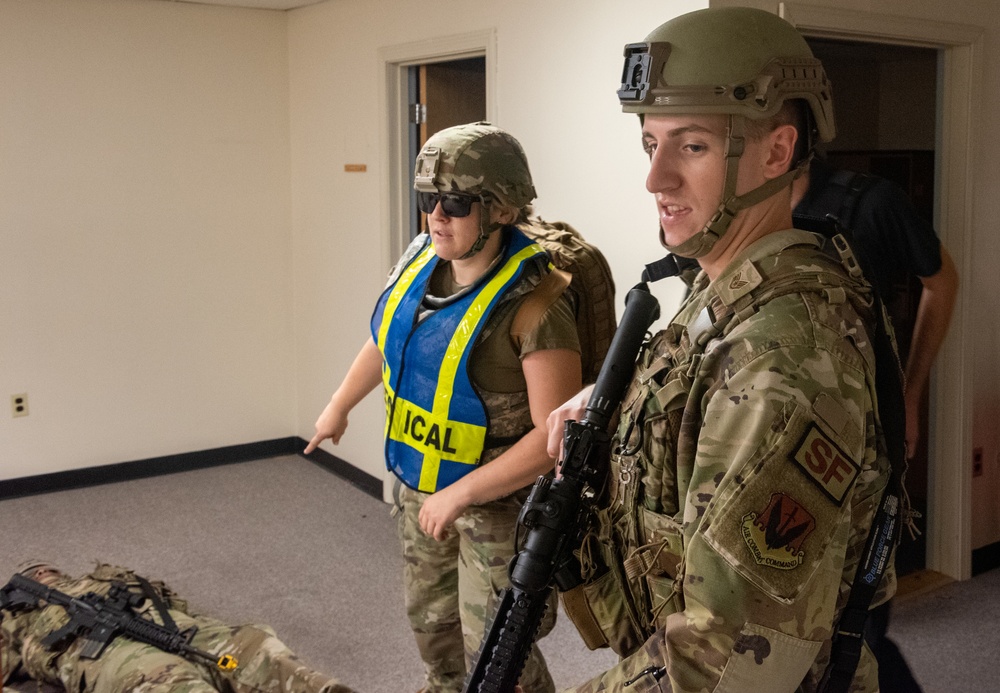 102nd Security Forces Active Shooter Exercise