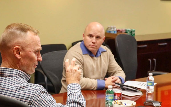 Western Recruiting Region Commanding General visits Recruiting Station Albuquerque