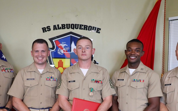 Western Recruiting Region Commanding General visits Recruiting Station Albuquerque