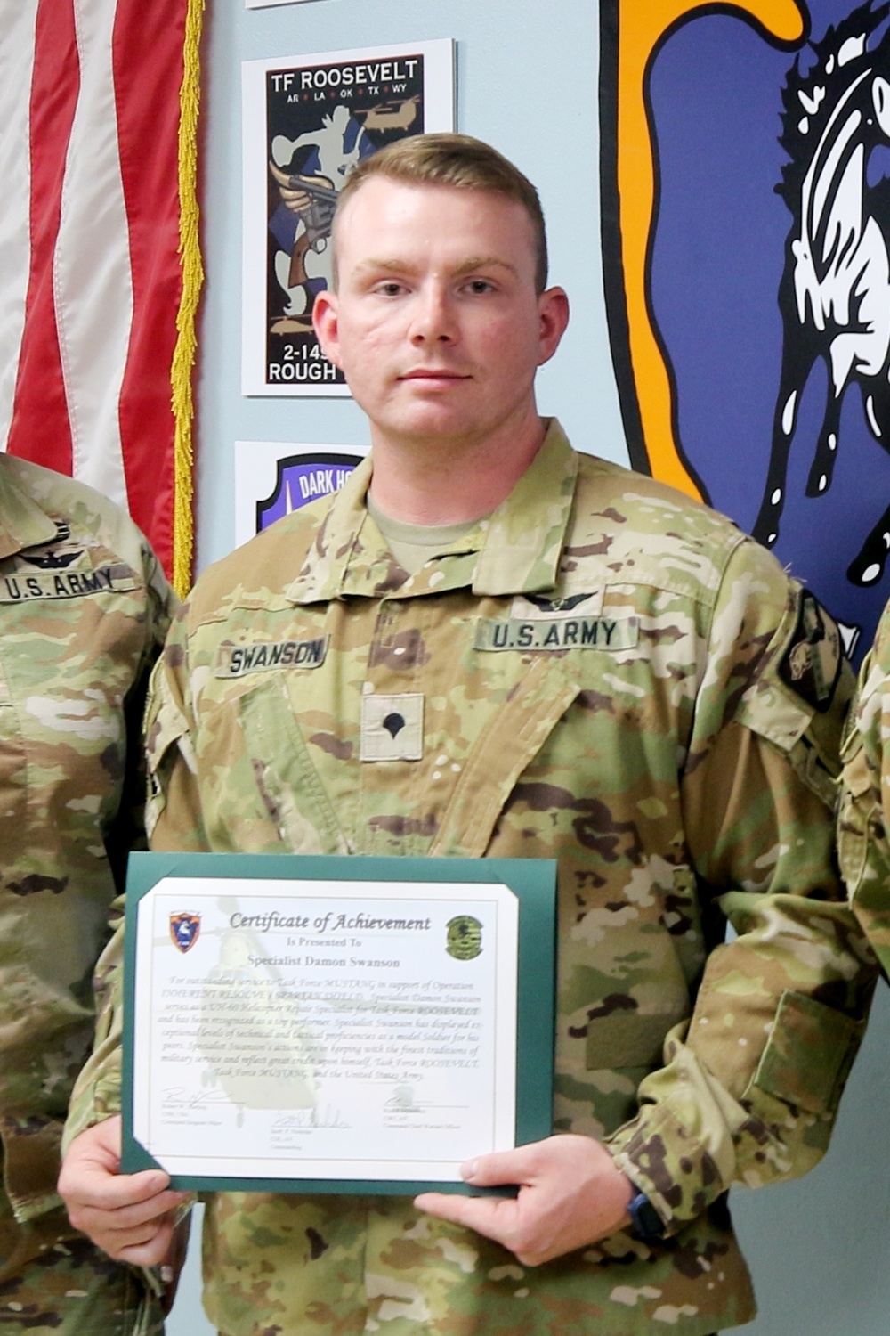 Task Force Mustang recognizes &quot;Hero of the Week&quot; Oct. 26