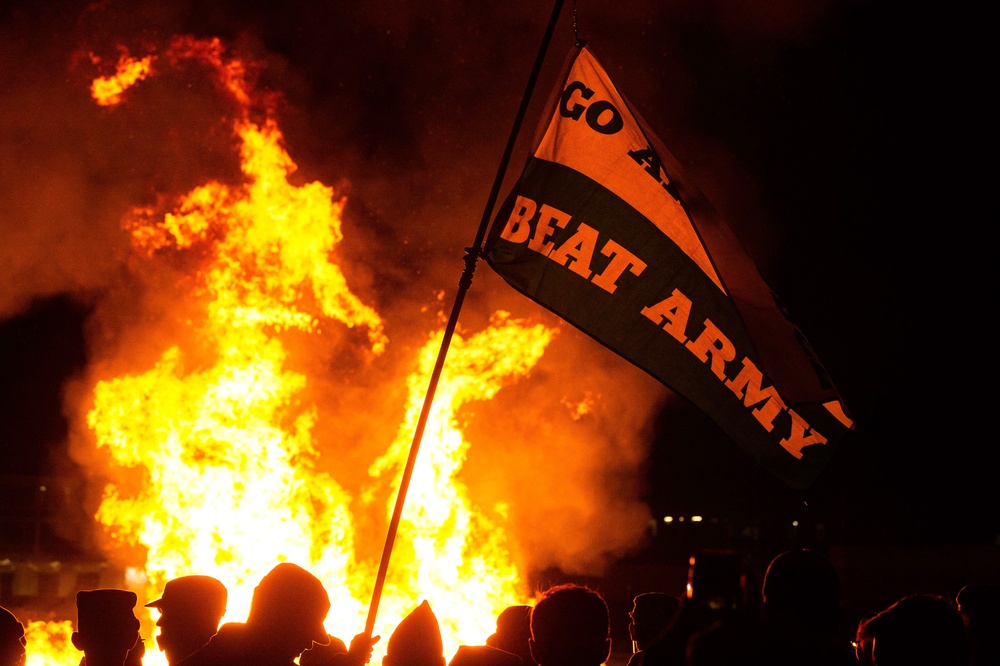 USAFA Spirit Rally Bonfire 2022