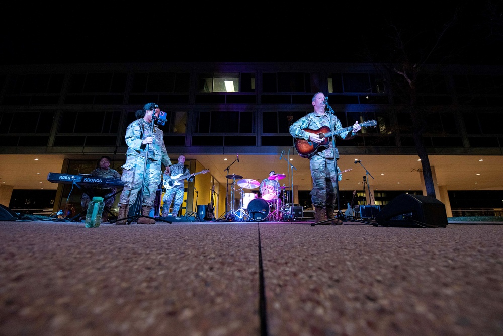 USAFA Spirit Rally Bonfire 2022