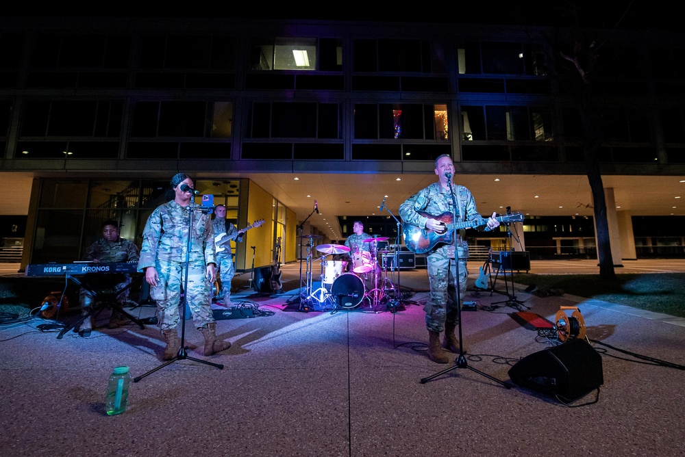 USAFA Spirit Rally Bonfire 2022