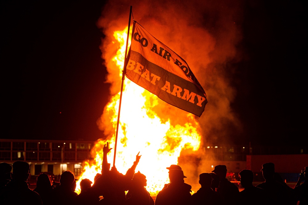 USAFA Spirit Rally Bonfire 2022