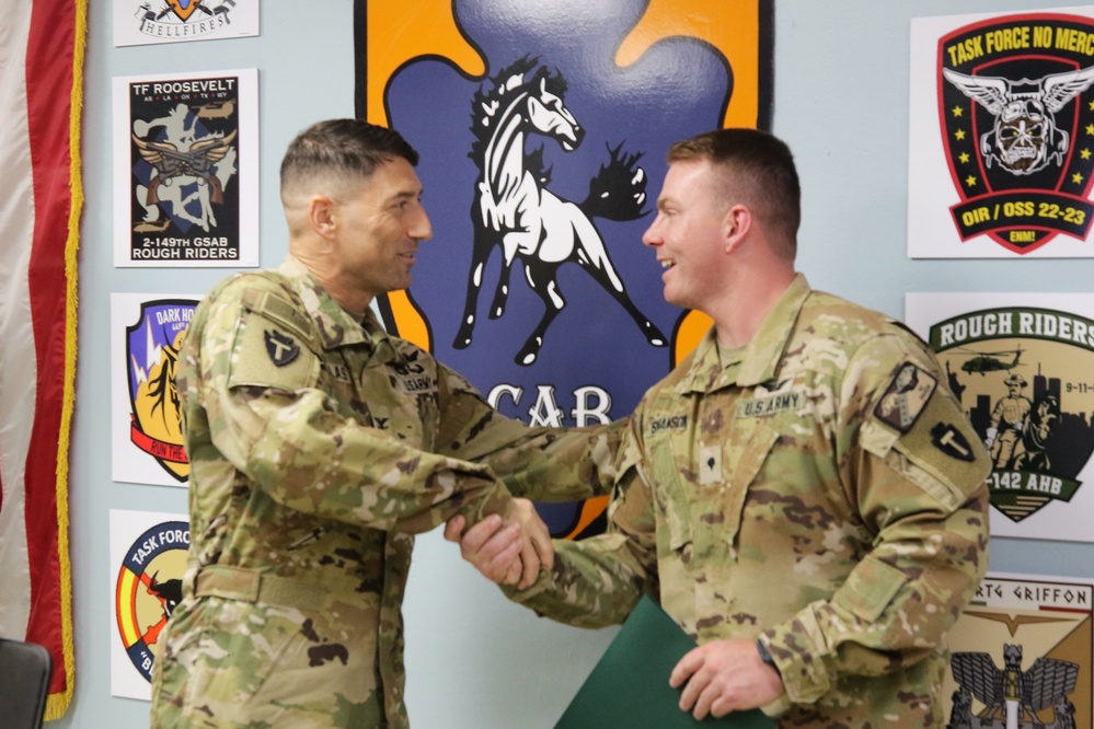 Task Force Mustang recognizes &quot;Hero of the Week&quot; Oct. 26