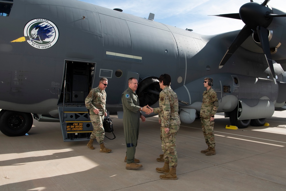 Lt. Gen. Slife delivers AC-130J to Cannon, marks 27th Special Operations Wing full transition to new Gunship