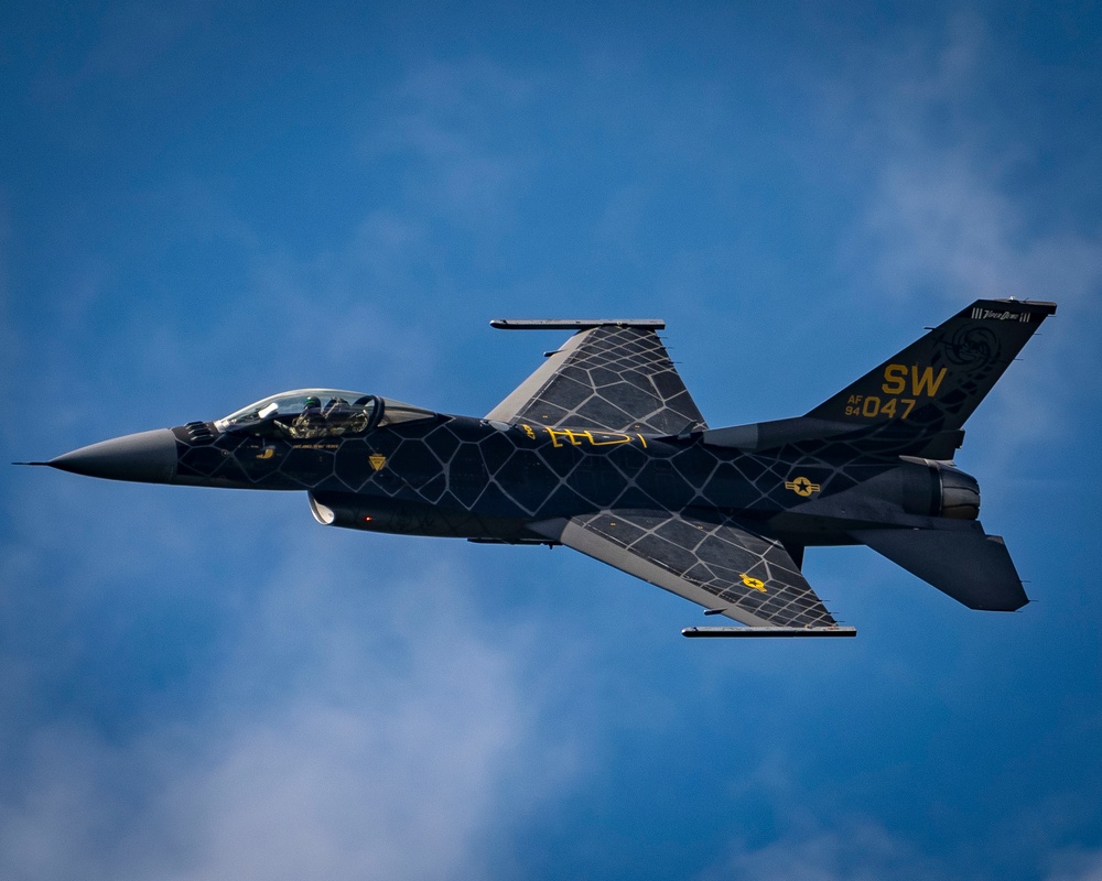 DVIDS Images F16 Viper Demo Team performs at the New York Air Show