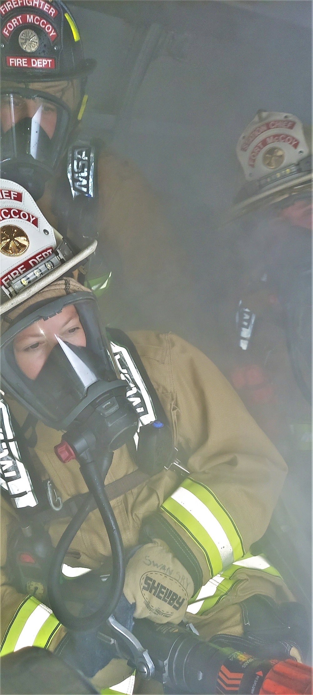 Fort McCoy firefighters regularly train to improve skills