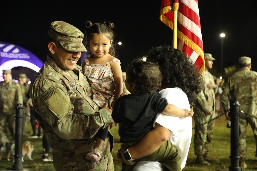 87th Division Sustainment Support Battalion's Redeployment Ceremony