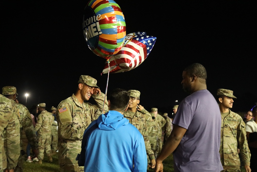 87th Division Sustainment Support Battalion's Redeployment Ceremony