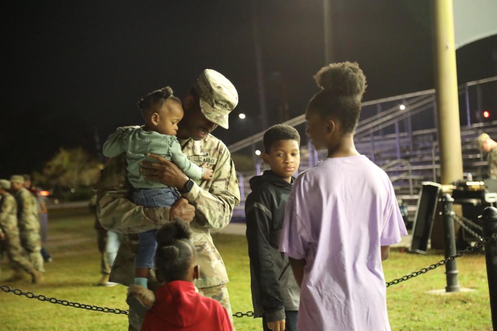 87th Division Sustainment Support Battalion's Redeployment Ceremony