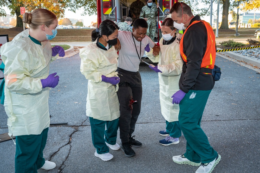 Code Green: Mass Casualty Exercise Tests WRNMMC’s Response Readiness