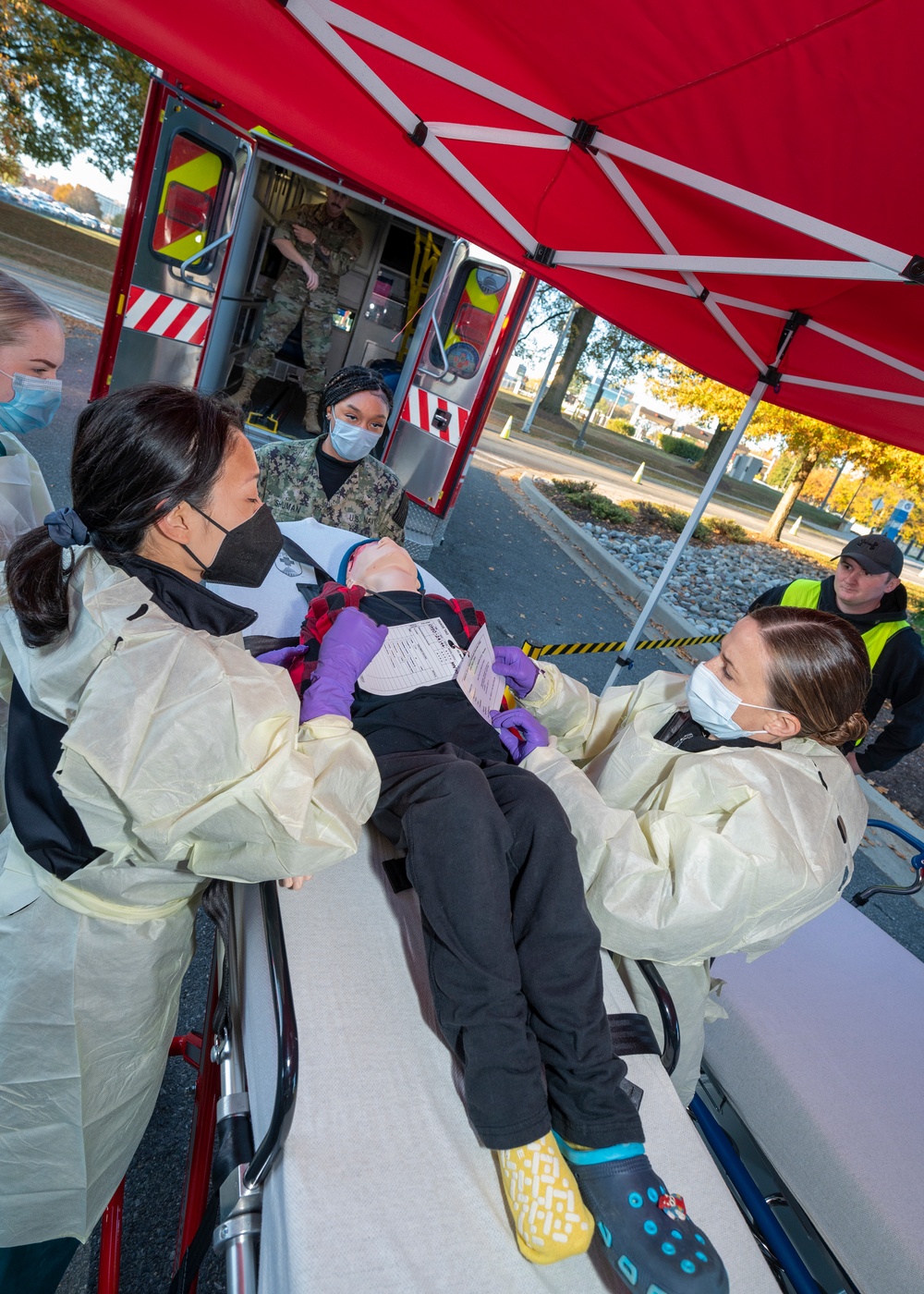 Code Green: Mass Casualty Exercise Tests WRNMMC’s Response Readiness
