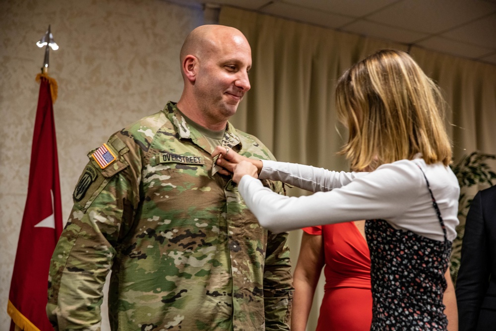 Col. Overstreet promotion