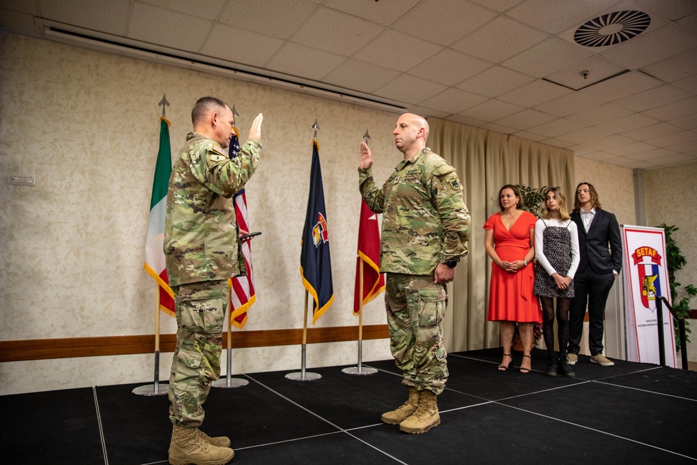 Col. Overstreet Promotion Ceremony