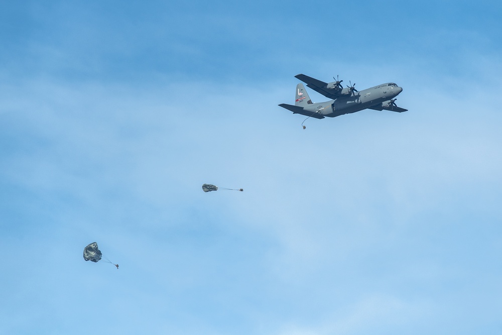 Joint special operations forces conduct freefall operation at MacDill