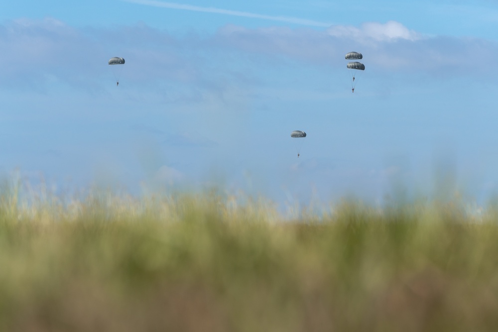 Joint special operations forces conduct freefall operation at MacDill