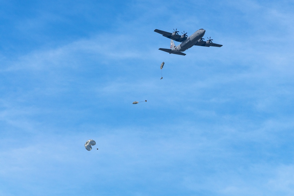 Joint special operations forces conduct freefall operation at MacDill