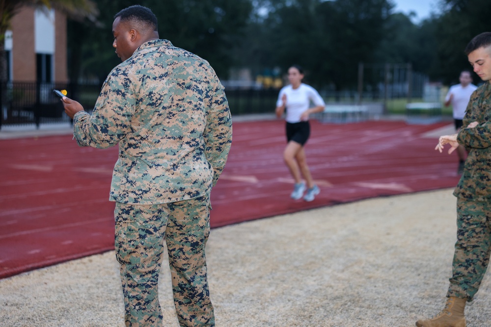 Marine Officer Program function at Jacksonville University