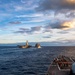 USS Ramage Conducts Replenishment-At-Sea