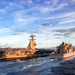 USS Ramage Conducts Replenishment-At-Sea