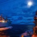 USS Ramage Conducts Replenishment-At-Sea