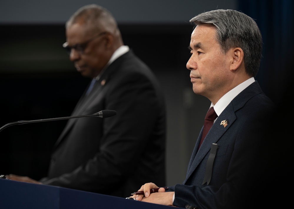 SECDEF and South Korean Minister of Defense Conduct Press Conference