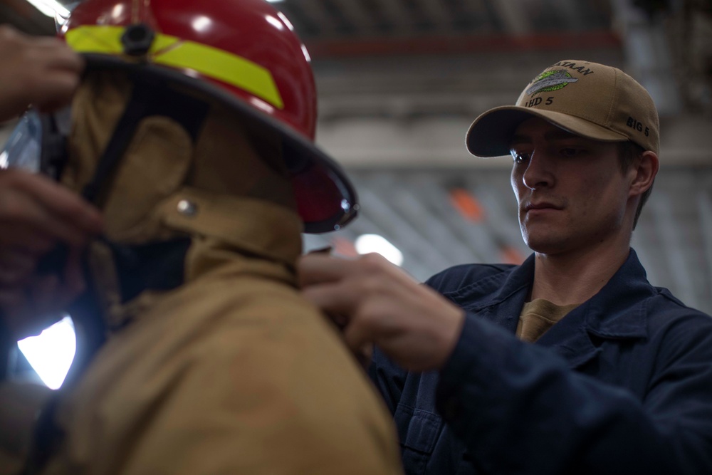Bataan Sailors Work