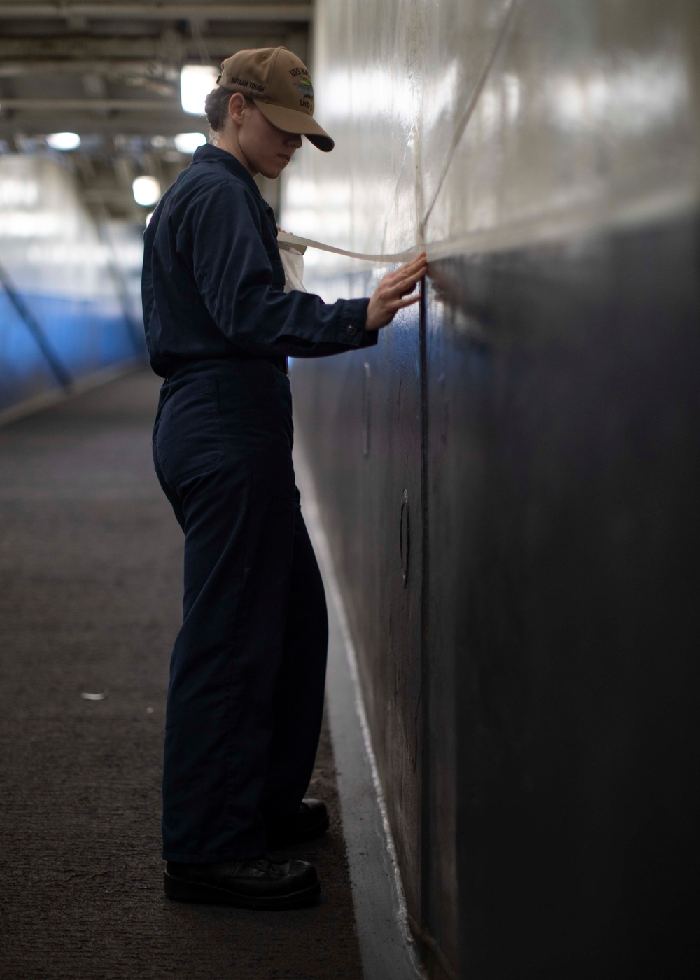 Bataan Sailors Work