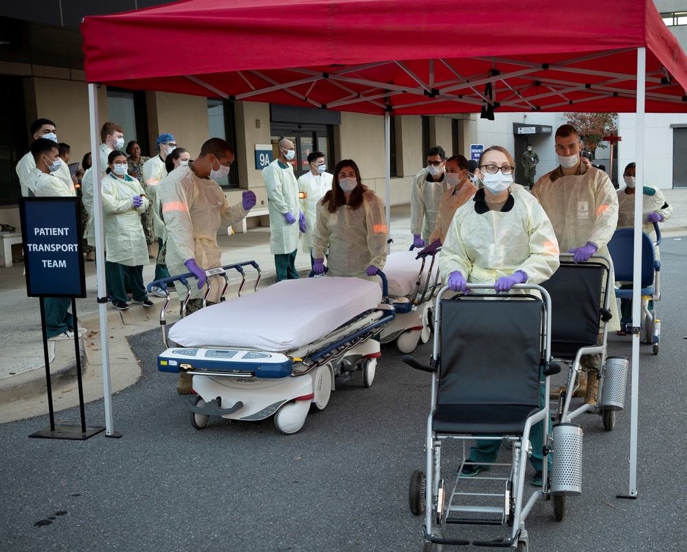 Code Green: Mass Casualty Exercise Tests WRNMMC’s Response Readiness