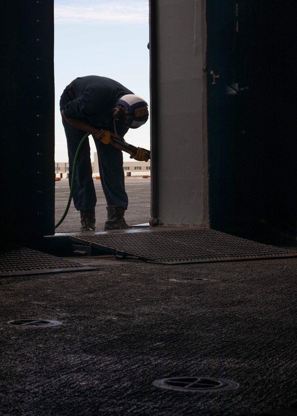 Bataan Sailors Work