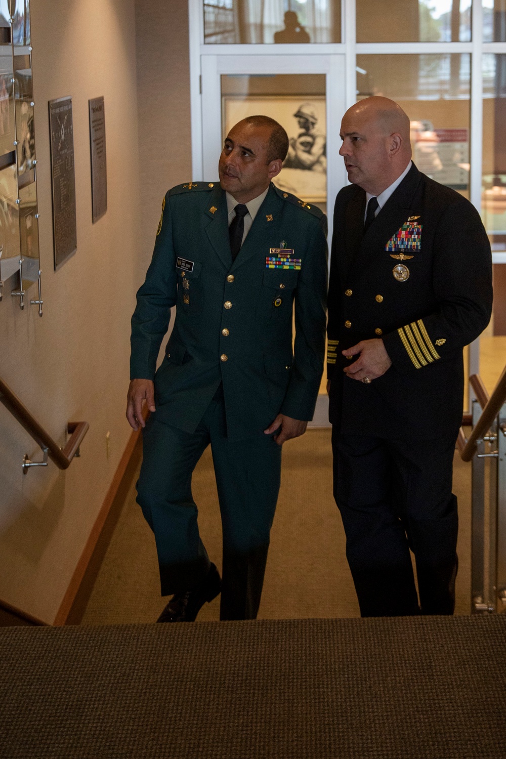 Col. Hans Garcia Visits Marine Forces Reserve