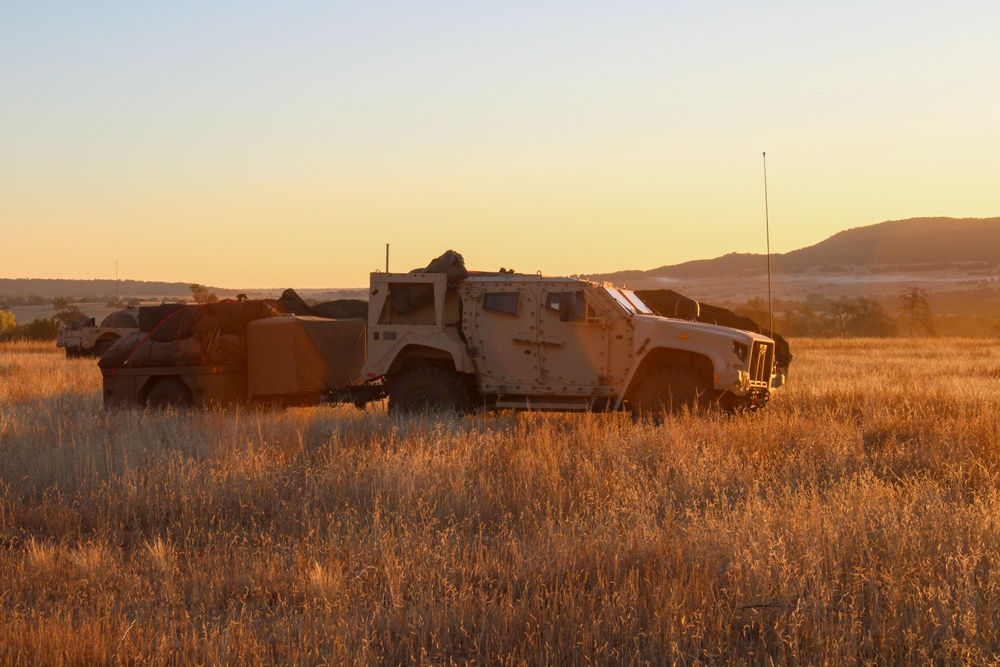 2nd Stryker Brigade Morning TOC Establishment