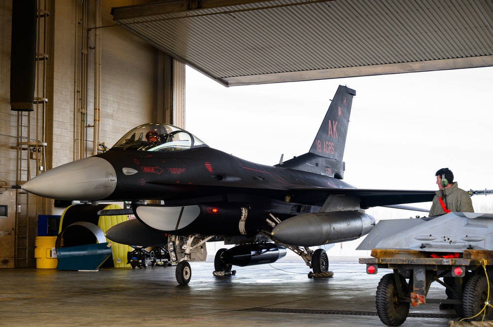Making bad look good: 18th AGRS’ F-16s receive new paint scheme