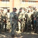 Field Artillery CSM talks with Soldiers preparing for Airborne School